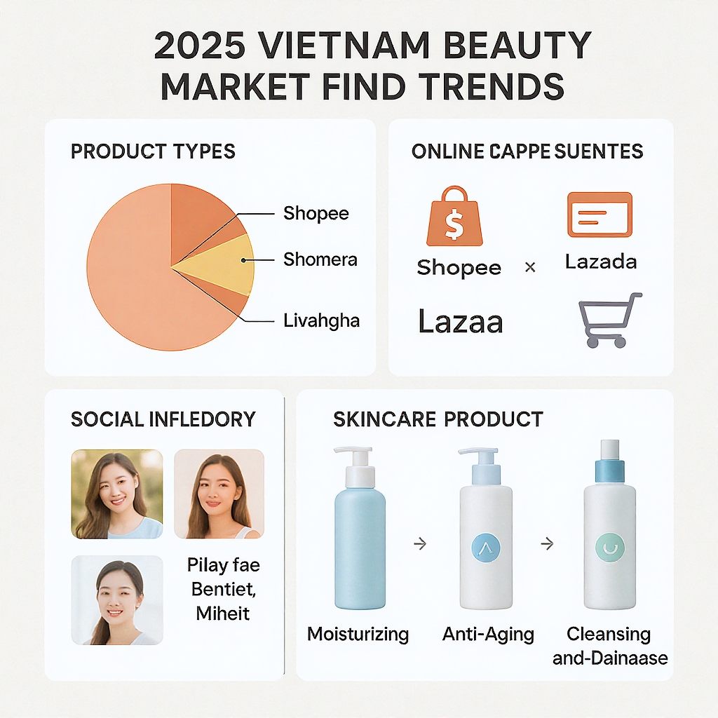 2025년 베트남 미용 시장의 핵심 동향과 실용 가이드 관련 이미지