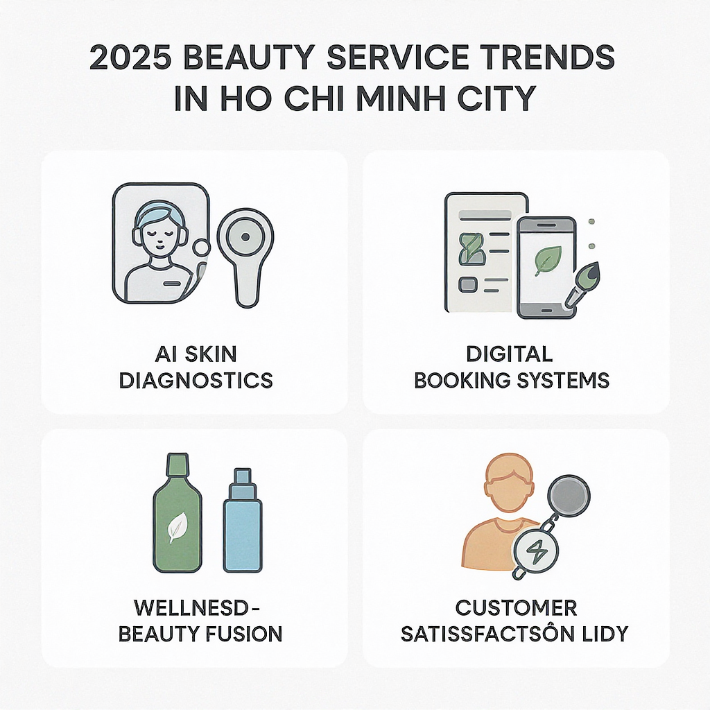 2025년 호치민 미용 서비스 최신 트렌드와 핵심 정보 관련 이미지