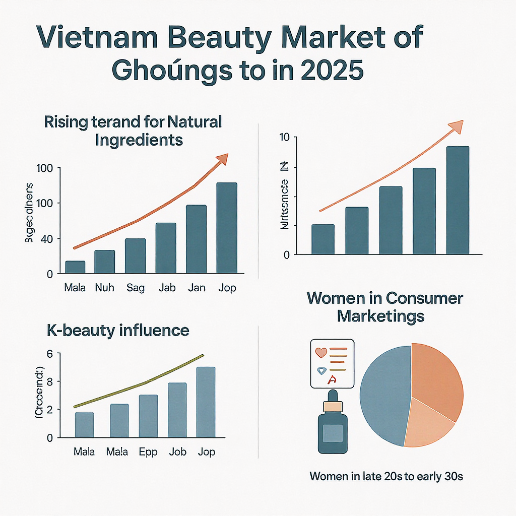 2025년 베트남 뷰티 시장의 핵심 정보와 최신 동향 관련 이미지